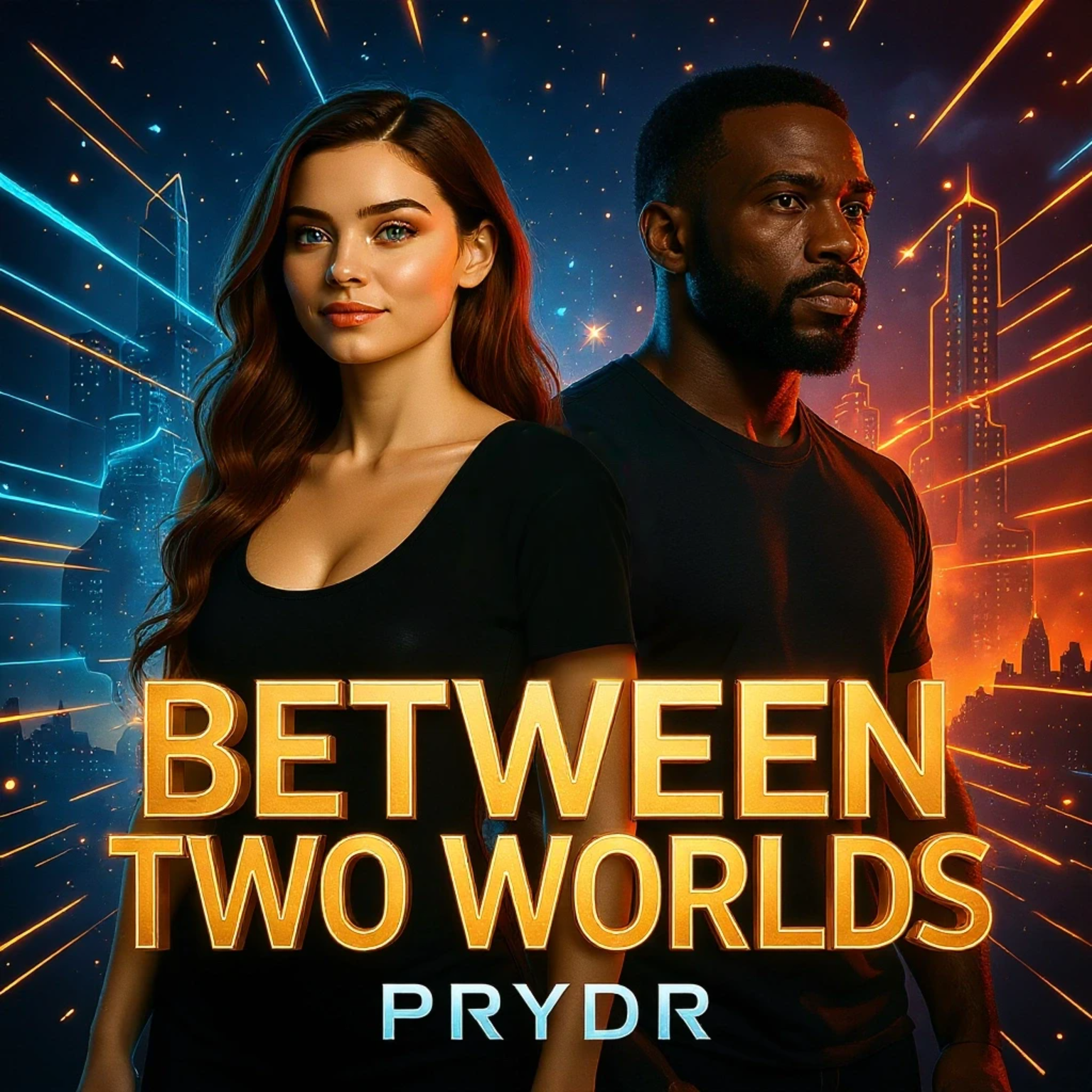Prydr — EP ‘Between Two Worlds’ cover